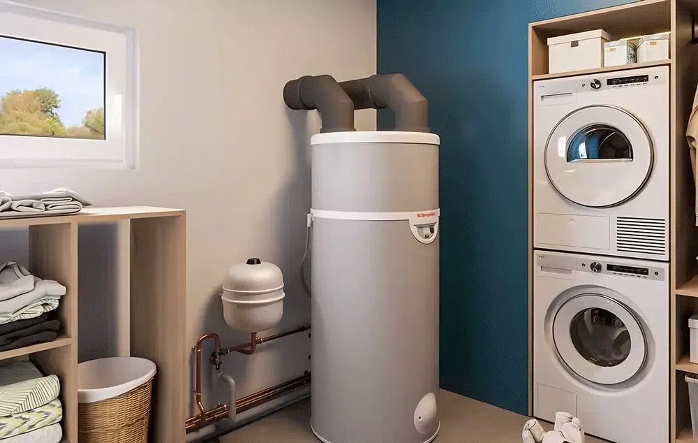 Dimplex Edel Warmtepompboiler AIR RVS (200-270L) - Hoog Rendement - ISDE Subsidie