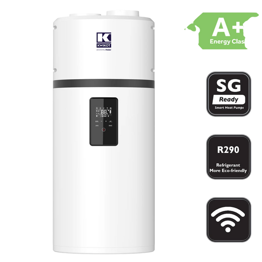 Haier Kwikot M8 Warmtepompboiler (80-150L) - Energielabel A+ (ISDE Subsidie)