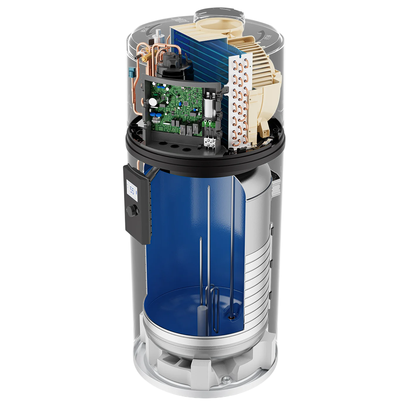 Haier Kwikot M8 Warmtepompboiler (80-150L) - Energielabel A+ (ISDE Subsidie)