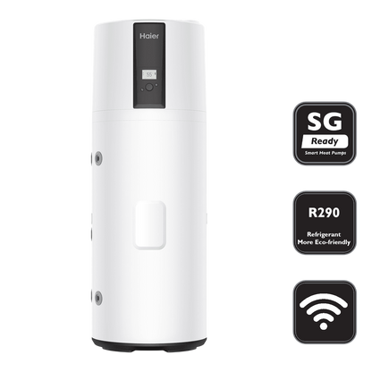 Haier Kwikot M7 Warmtepompboiler (200-250L) - Energielabel A+ (ISDE Subsidie)