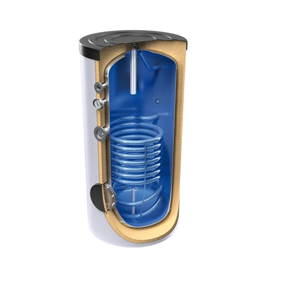 Tecy EV-serie, tapwater-boiler, 1 wisselaar - staand