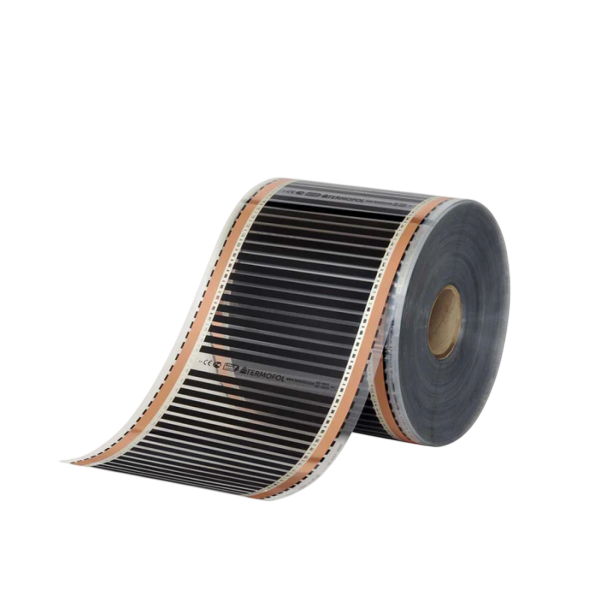 Vloerverwarmingsfolie,  50cm breed -   50w/m2