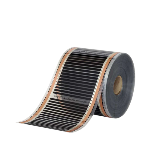Vloerverwarmingsfolie,  50cm breed -   50w/m2