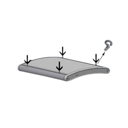 Comfort heatscreen, halverwarming