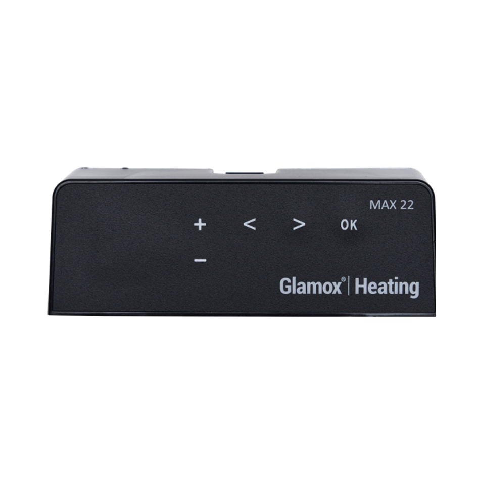 Glamox H40, thermostaten - wifi, klok of slave