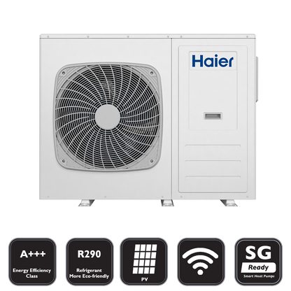 Haier Prowarm warmtepomp, monoblock (all-in-one)