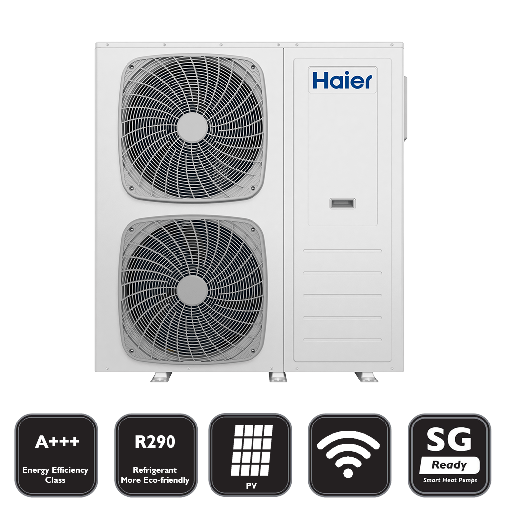 Haier Prowarm warmtepomp, monoblock (all-in-one)