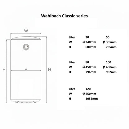 Wahlbach Classic - Verticaal